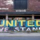 blue and yellow love is love wall art